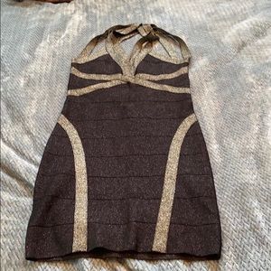 Woman’s Bebe body con dress size Large